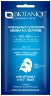 PROTIVRÁSKANÁ TVÁROVÁ MASKA S PEPTIDMI NA BIOTANIQE LÁTKE