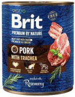 Brit Premium By Nature Bravčové mäso a priedušnica 800 g (plechovka)