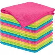 12x MÄKKÉ Utierky z mikrovlákna na spojku 30x30cm