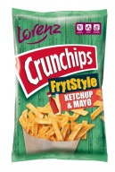 Crunchips FrytStyle Kečup Mayo chipsy 90g
