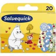 SALVEQUICK MOOMIN NÁPISY PRE DETI VODEODOLNÉ 20 KUSOV MOOMIN