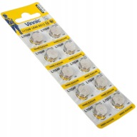 Batérie L1154 LR44 A76 RW82 AG13 Alkalické VINNIC 10 ks SET