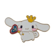 Kovový Cinnamoroll Crown Pin Hello Kitty anime