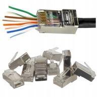 NEKU RJ45 zátky priechodné 8P8C FTP kat