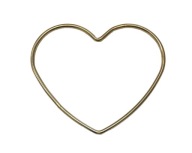 Prsteň HEART GOLD, lapač snov, základňa Macrame, 20 cm