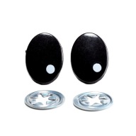 OČI PRE MASKOTOV, ČIERNA ELIPSA, 23x16mm, KNIHY