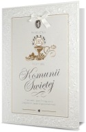 Pearly First Communion karty s krásnym medailónom H801