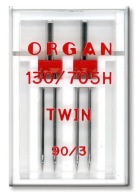 ORGAN Twin Universal 90/3 dvojité ihly