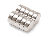 SILNÝ VALEC NEODYMIOVÝ MAGNET 8x3 10 KS