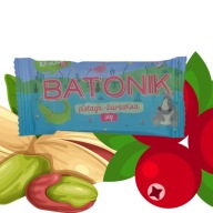 KRUKAM Pistáciová datľová tyčinka - brusnica 20 g