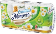 Almusso Camilla 3-vrstvový toaletný papier (8 kotúčov)