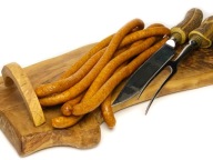 Kabanos z lososa atlantického údeného - 250 g