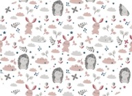 Flanelová plienka 70x80 Rabbit Pink