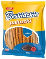 Aksam Beskidzkie Tyčinky s makom 175g