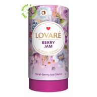 Sypaný čaj Lovare Floral Berry Jam, perfektný darček, 80 g