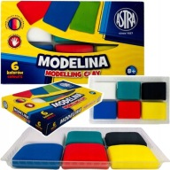 Modelovacia hmota 6 farieb ASTRA