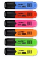 ZVÝRAZŇOVAČ TAURUS SADA 6 FARIEB