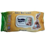 Wipest Safe & Healthy Hygiene Wet Towel 120ks vlhčené obrúsky