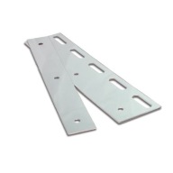 Upevňovacia doska pre PVC závesy vyrobená z 200mm PVC fólie