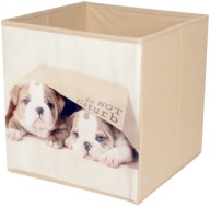 KOŠÍK BOX KONTAJNER NA HRAČKY PRE PSA 27x27x28