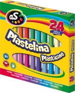Školská plastelína AS 24 farieb