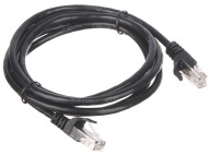 PATCHCORD RJ45/1,8-ČIERNA 1,8 m