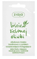 Ziaja Green Olive Leaves, kaolínová maska ​​so zinkom, 7ml