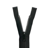 YKK zips 25cm CUBE ČIERNA