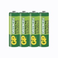GP Greencell R6 R-6 AA batérie 1,5V 4 ks