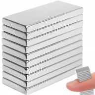 NEODYMIOVÉ MAGNETY 8X4X2MM 10KS PLOCHÉ