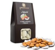 Sušené ovocie MANDLE v bielej čokoláde s kokosom 100g