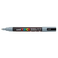 ZNAČOVAČ s farbou UNI POSCA PC-3M GREY