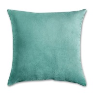 DEKORATÍVNY OBLIEK NA VANKÚŠ AQUA GREEN 40X40 CM VELUR