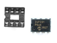 24FC01-I/P Pamäť EEPROM so zásuvkou