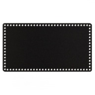 čierny základný košík dno 25x46cm HDF obdĺžnik