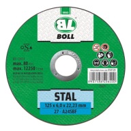 KOTÚČ NA REZANIE Skrutiek na brúsenie - OCEL 125x6,0 x 22,23 mm