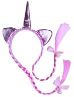 # HAIR BAND vrkôčiky vrkôčiky JEDNOROŽEC