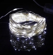 20 LED MicroLED SVIETIDIEL NA VIANOČNÝ STROMČEK NAPÁJANÝCH BATÉRIOU
