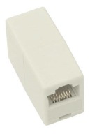 KONEKTOR RJ45 RJ-45 SUD LAN 8p8c 2xZÁSUVKA béž.