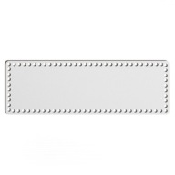 biely základný košík dno 16x49cm HDF obdĺžnik