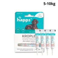 KVAPKY BLCHÁM A KLIEŠŤOM PRE PSOV A PSOV 10KG HAPPS