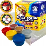 SOĽNÉ CESTO 450g a SADA 6 FARBÍV ASTRA