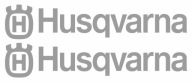 Nálepky HUSQVARNA 30cm 2ks STRIEBORNÉ