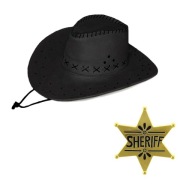 SET COWBOY STAR SHERIFF HALO 2 ks
