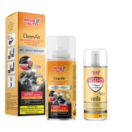 MY AUTO CLEAN AIR NAVY OSVIEŽOVAČ KLIMATIZÁCIE VANILKA + VONNÝ SPREJ