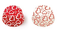 LOVE košíčky na muffiny 50x32mm 36 ks