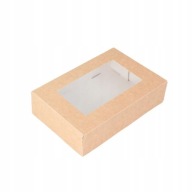 KONTAJNEROVÝ BOX S OKENNÝM BOXOM NA SUSHI KRAFT 16x11x5