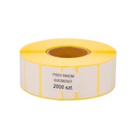 Termoetikety zebra 32x20 2000 ks na rolke
