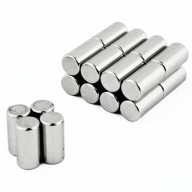 VALCOVÝ NEODYMOVÝ MAGNET 4x8 N38 SADA 20 KS
