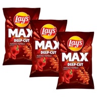 Lay's Lays Max Paprika Zemiakové lupienky 3X 120g